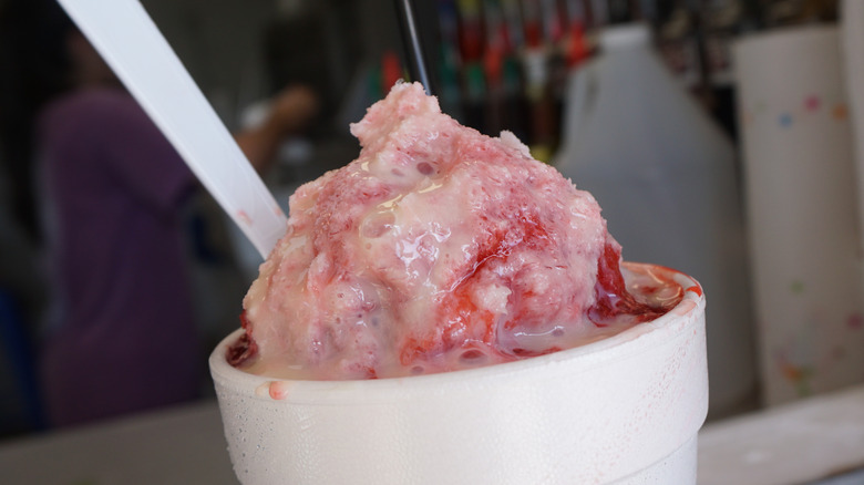 New Orleans style sno-ball