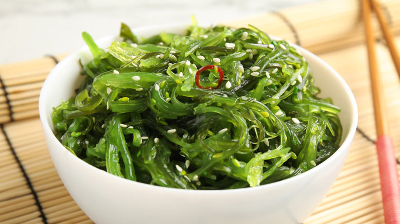 Japanese seaweed salad