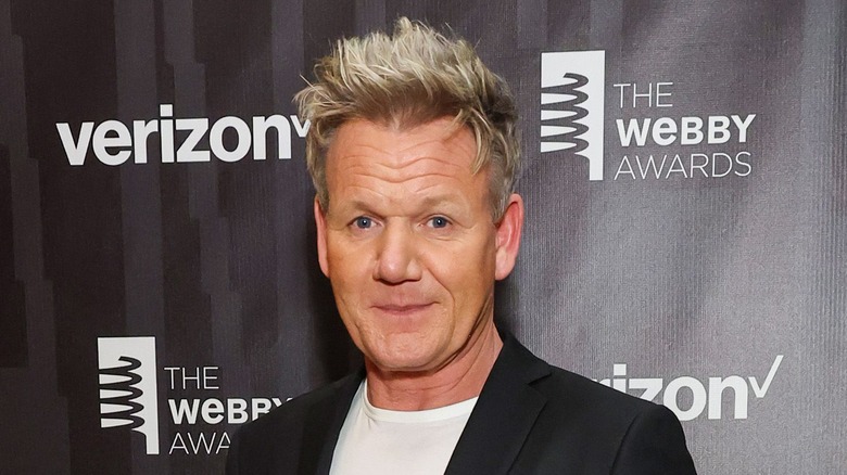 Gordon Ramsay smiling