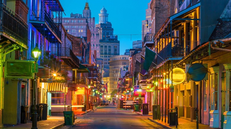 Bourbon Street in New Orleans