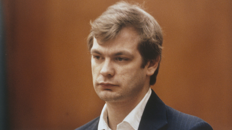 Jeffrey Dahmer in a suit