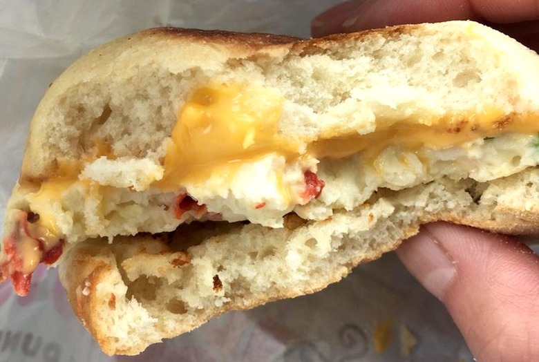 Healthiest: Veggie Egg White Sandwich on an English Muffin 