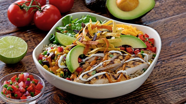 Fresh Mex Bowl Chipotle Chicken