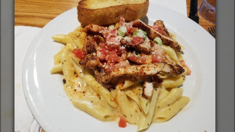 Cajun Pasta with Grilled Chicken