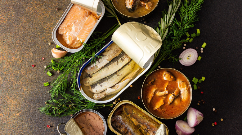 Canned fish