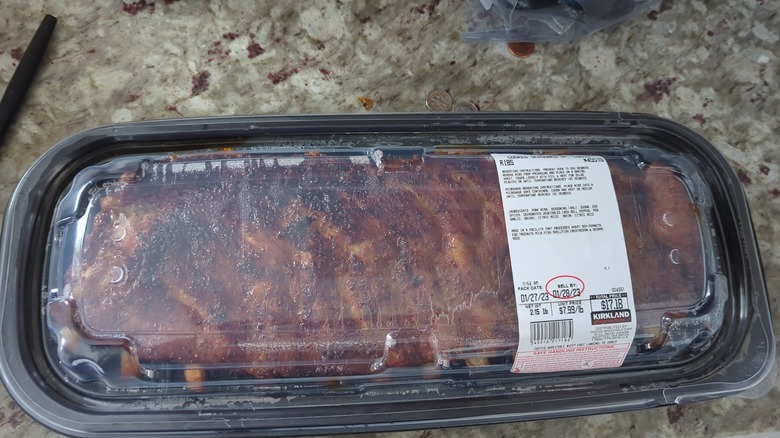 Costco prepared ribs