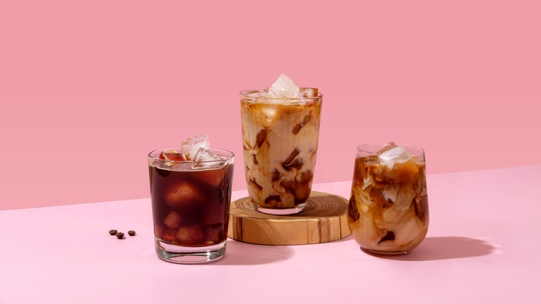 iced coffees