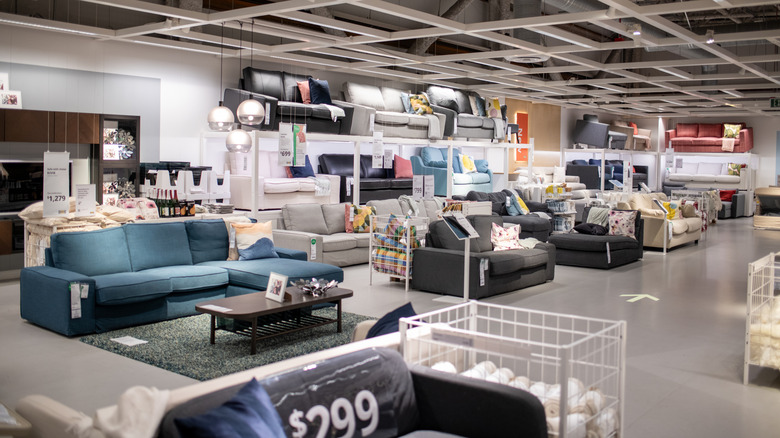 IKEA store interior