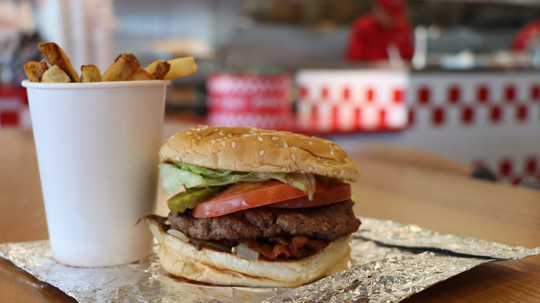 Five Guys meal