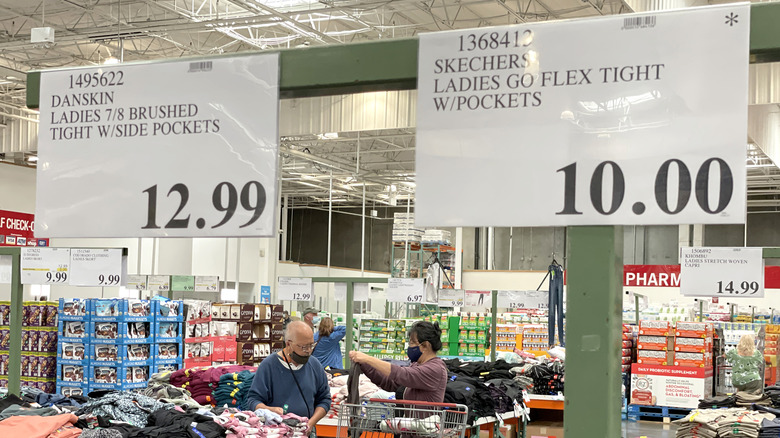Costco price tag signs