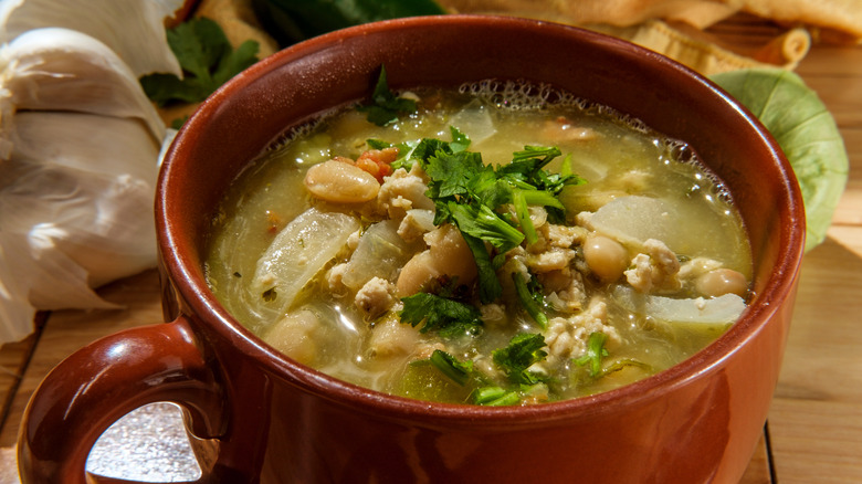 Green chili or chili verde