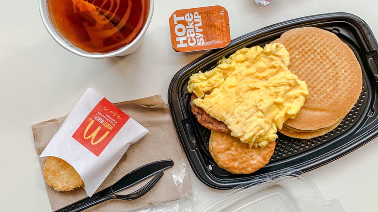 McDonlad's breakfast meal