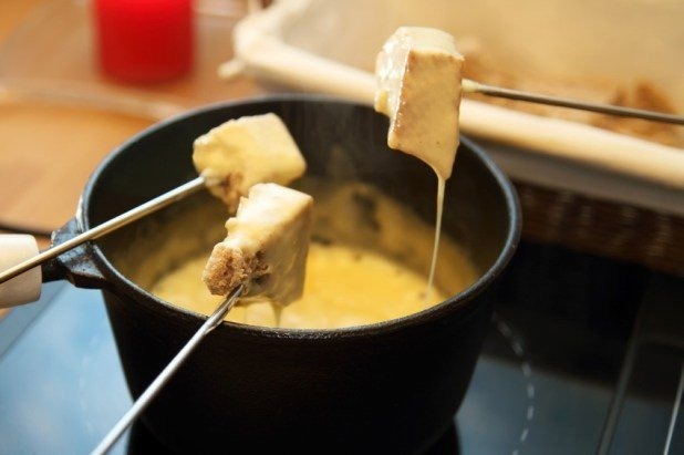 Swiss fondue