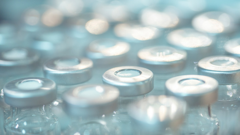 vials of vaccine 