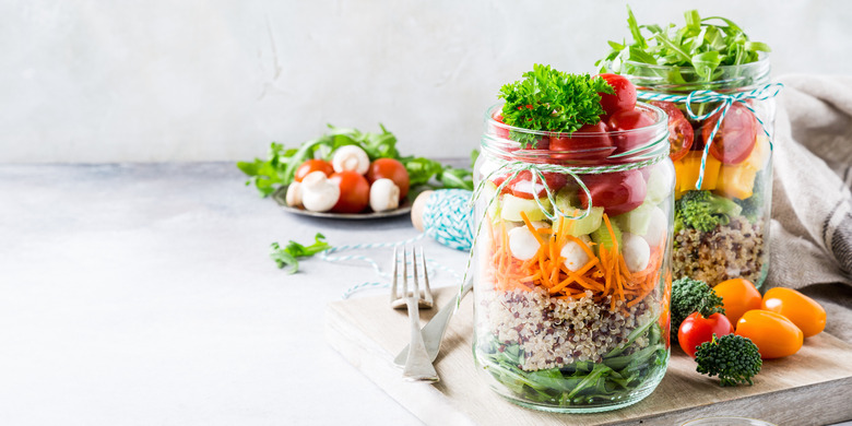 mason jar salads