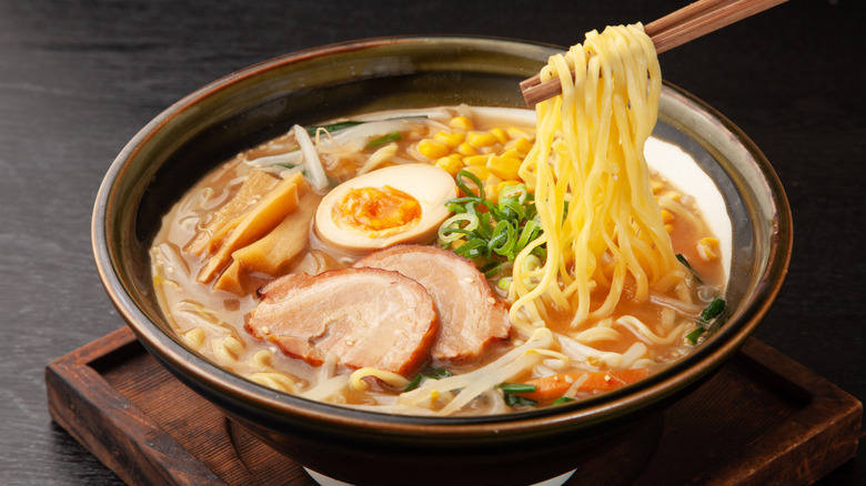 Bowl of Japanese ramen