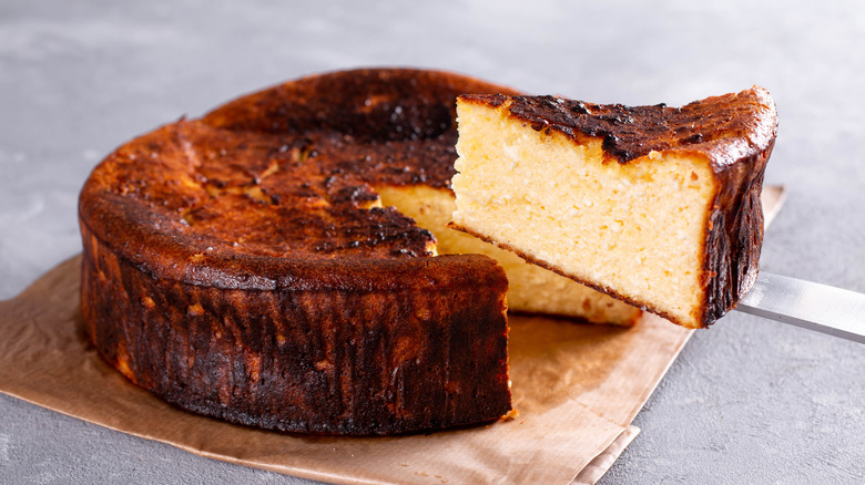Basque cheesecake