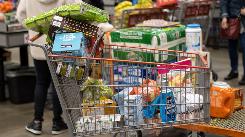 Costco shopping cart