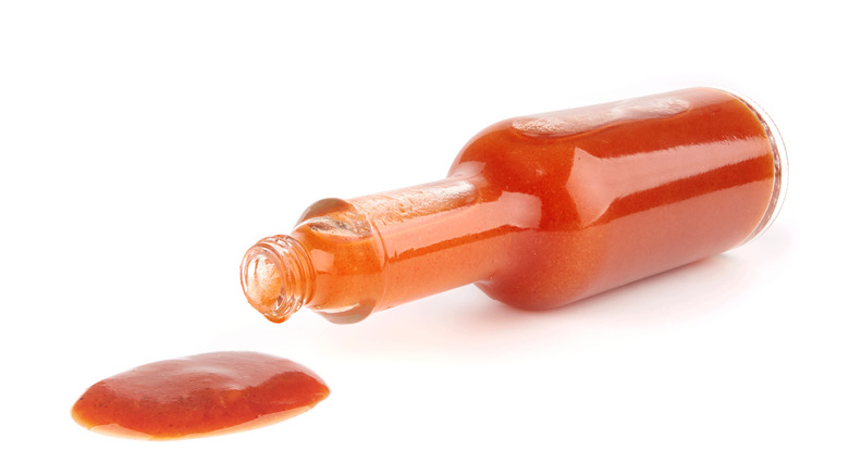 Hot sauce bottle