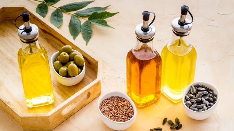 Tpes of cooking oil