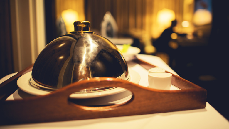 Room service tray