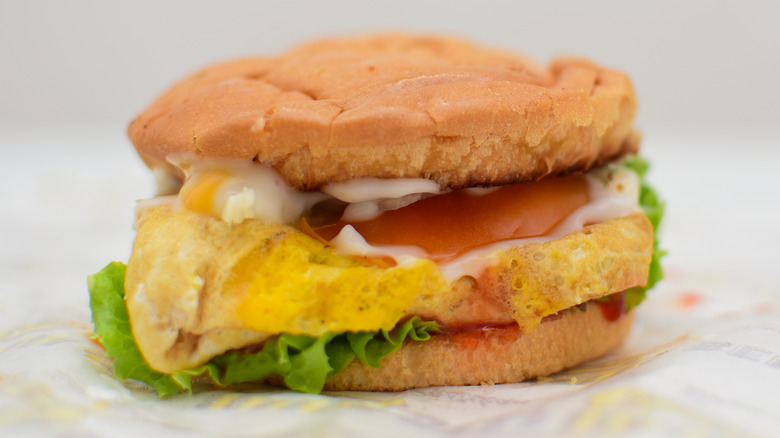 Malaysian street burger