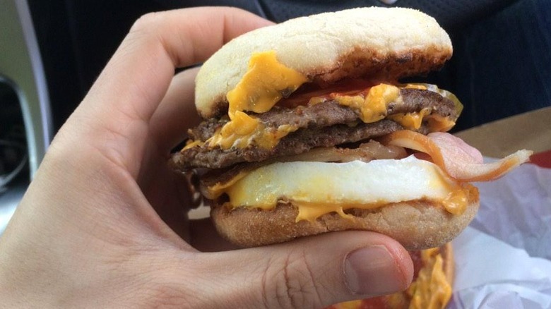 The Mc 10:35 burger