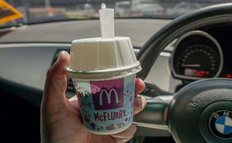 mcdonalds mcflurry spoon