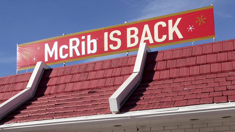 McDonald's McRib advertisement