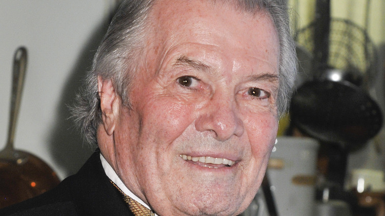 Jacques Pépin smiling