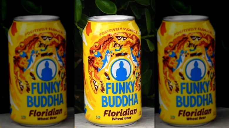 cans of Funky Buddha wheat beer