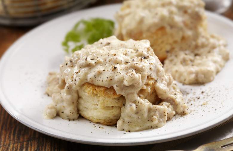 Biscuits and gravy