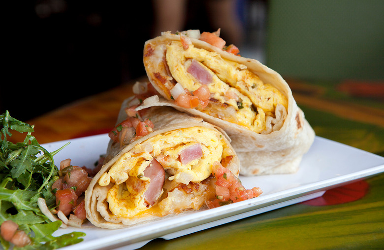 Breakfast burrito
