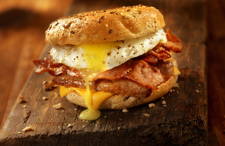 Bacon, egg and cheese