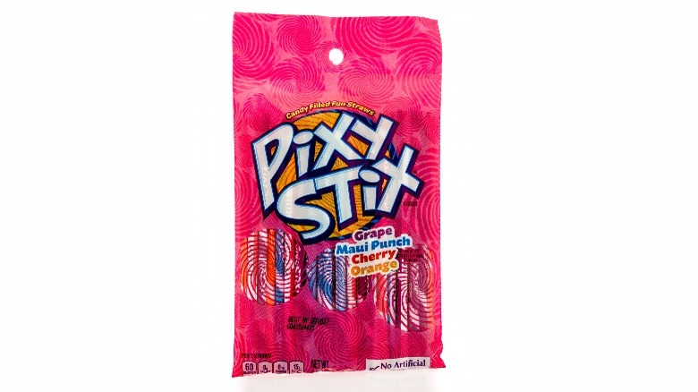 Pixy Stix bag