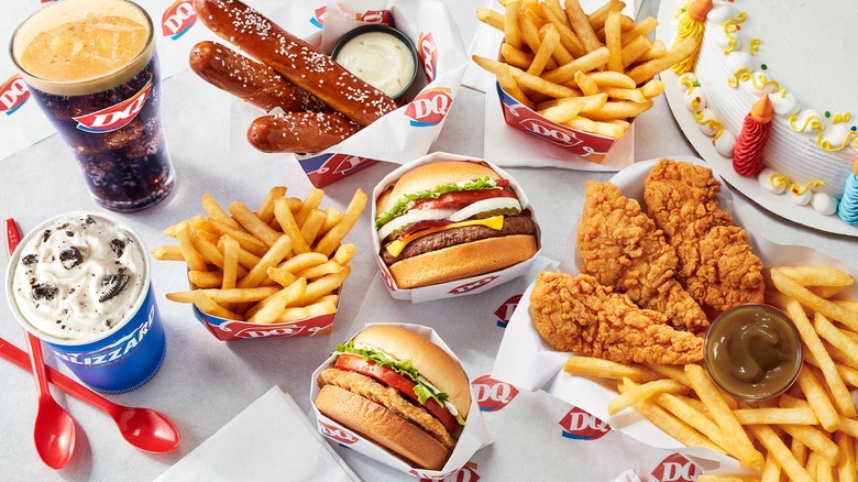 Dairy Queen menu items
