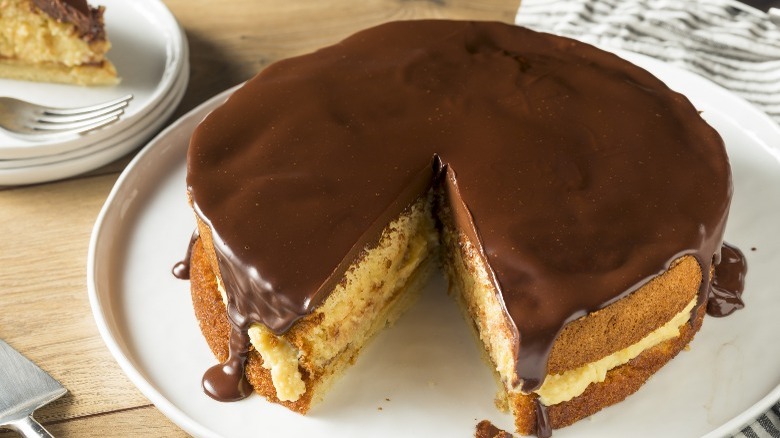 Boston cream pie