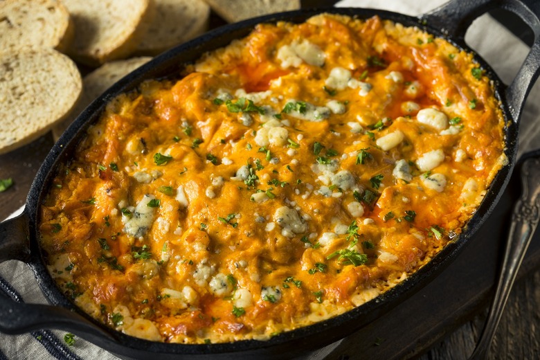 #2 Buffalo chicken dip