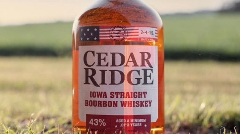 Cedar Ridge Iowa Straight Bourbon