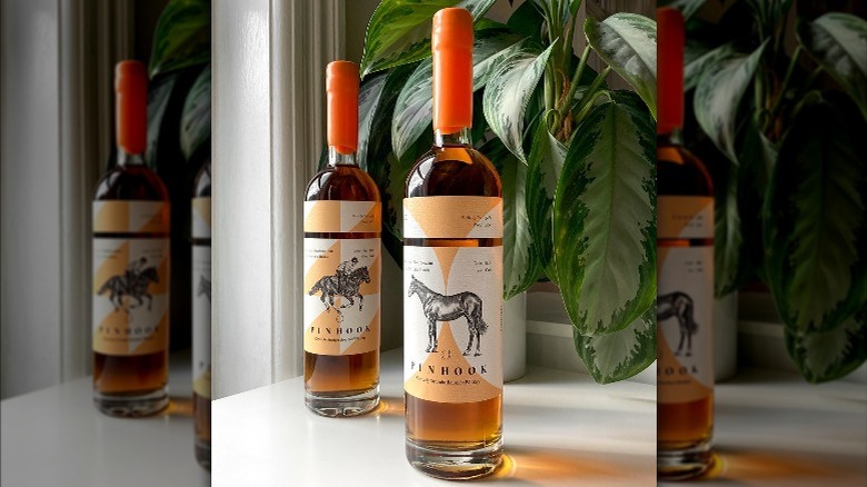 Pinhook Flagship Bourbon bottles