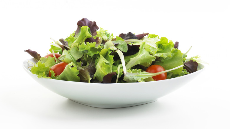 mixed greens salad