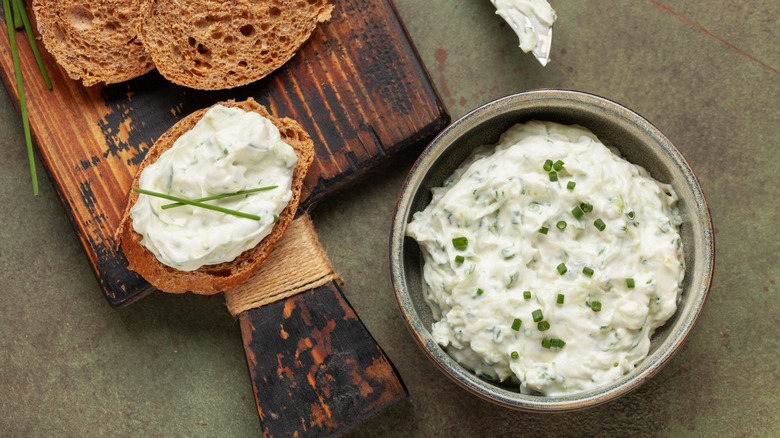 Benedictine dip in a bowl