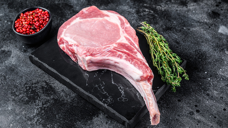 Bone-in pork chop