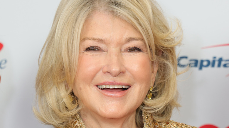 Martha Stewart smiling