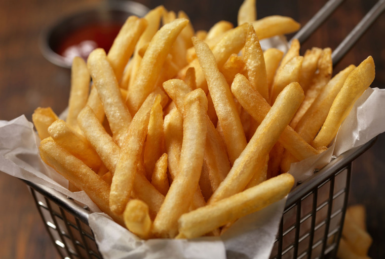 Fries, French fries, making french fries at home