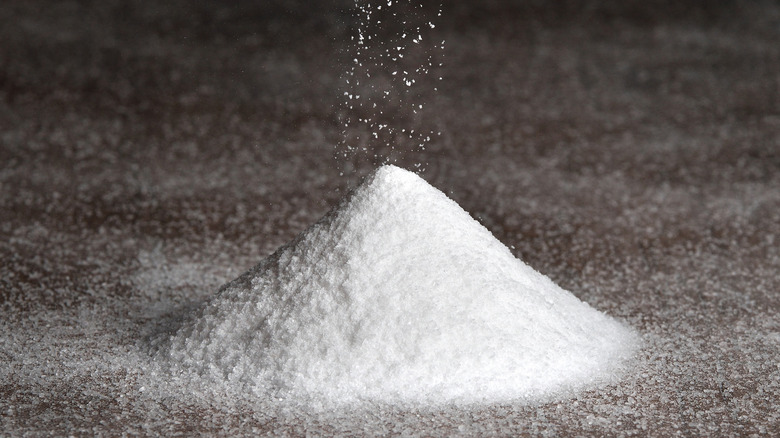 Finely ground salt