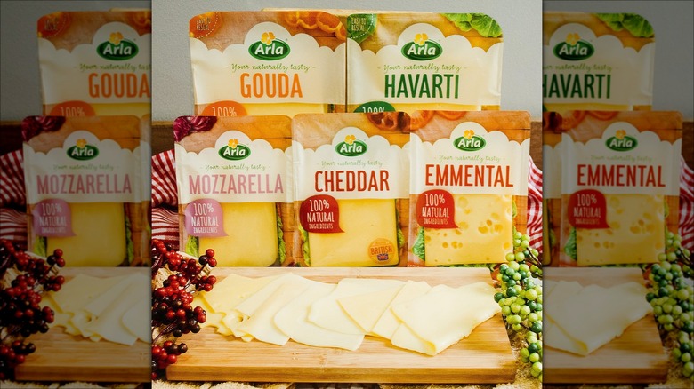 Arla assorted cheeses