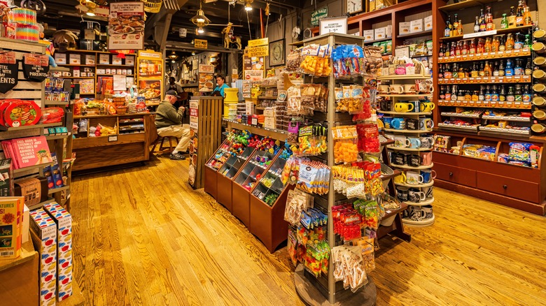 Inside of Cracker Barrel