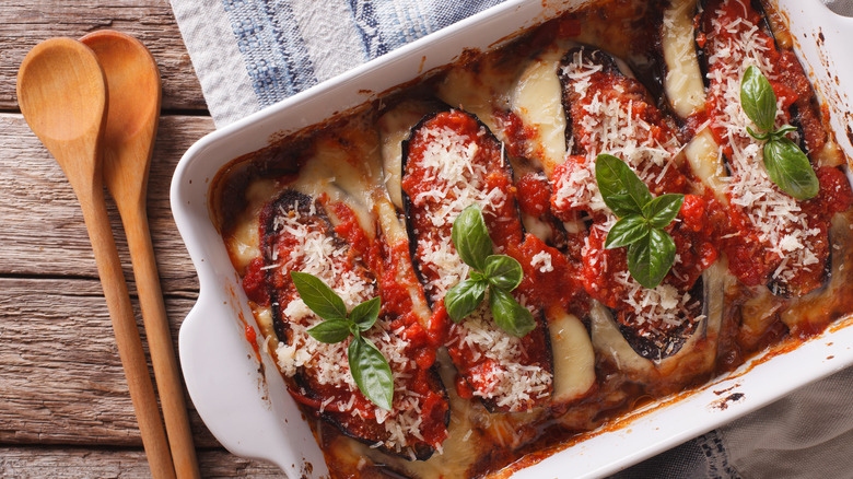 Eggplant parmesan