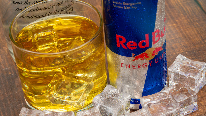 vodka and red bull cocktail
